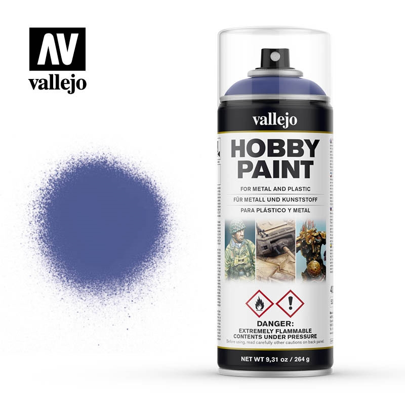 Acrylicos Vallejo Farbspray: Ultramarinblau - Hobby Paint Spray (auch als Grundierungsspray)