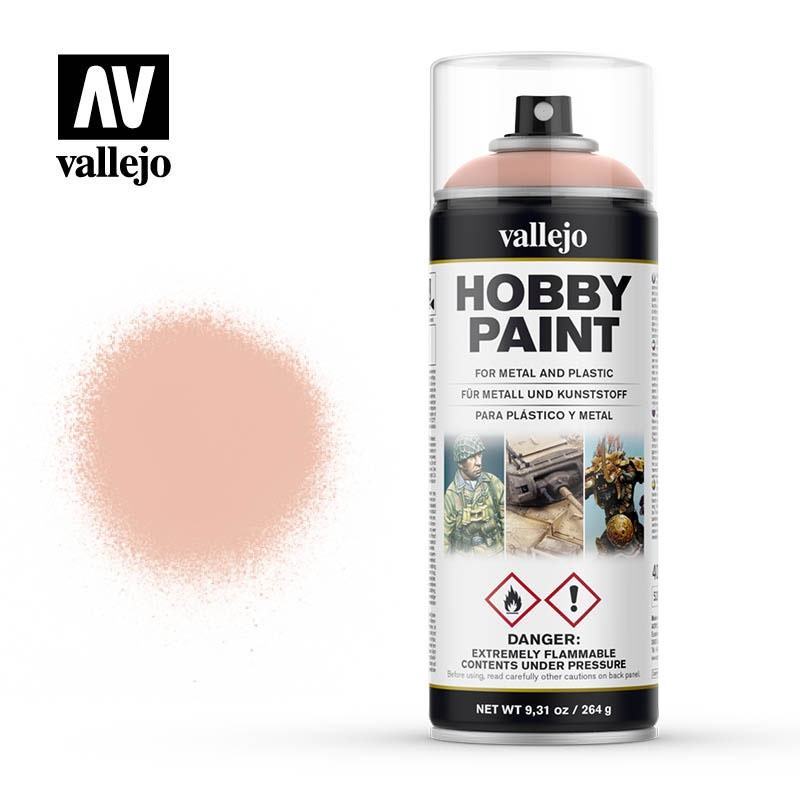 Acrylicos Vallejo Farbspray: Blasse Hautfarbe - Hobby Paint Spray (auch als Grundierungsspray)