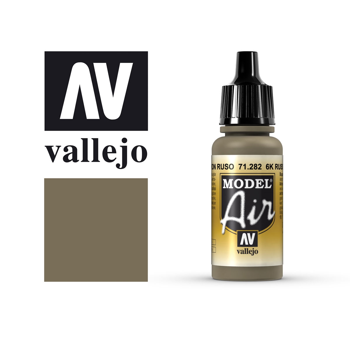 Acrylicos Vallejo 6K Russisches Braun