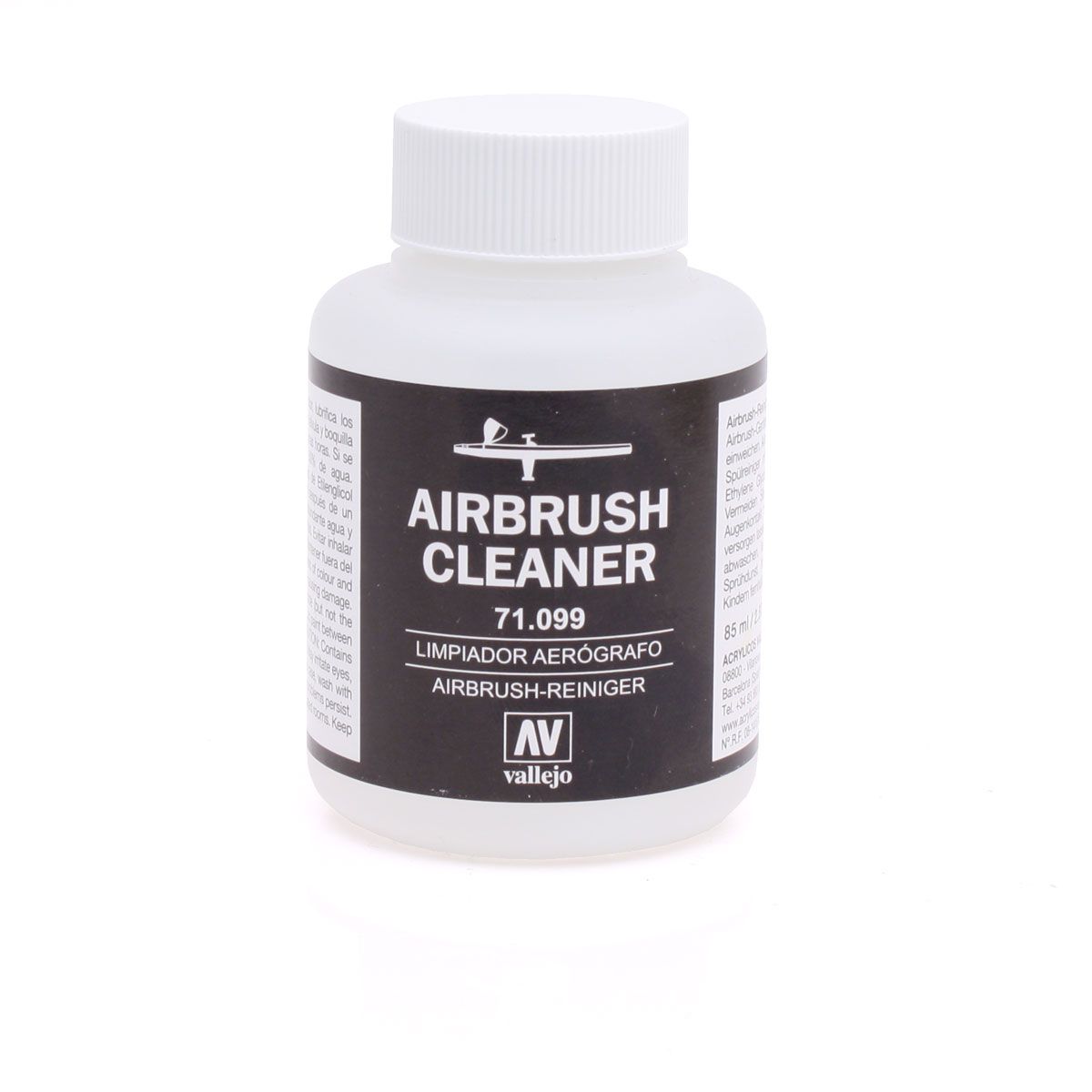Acrylicos Vallejo Reinigungsmittel für Airbrush-Pistolen