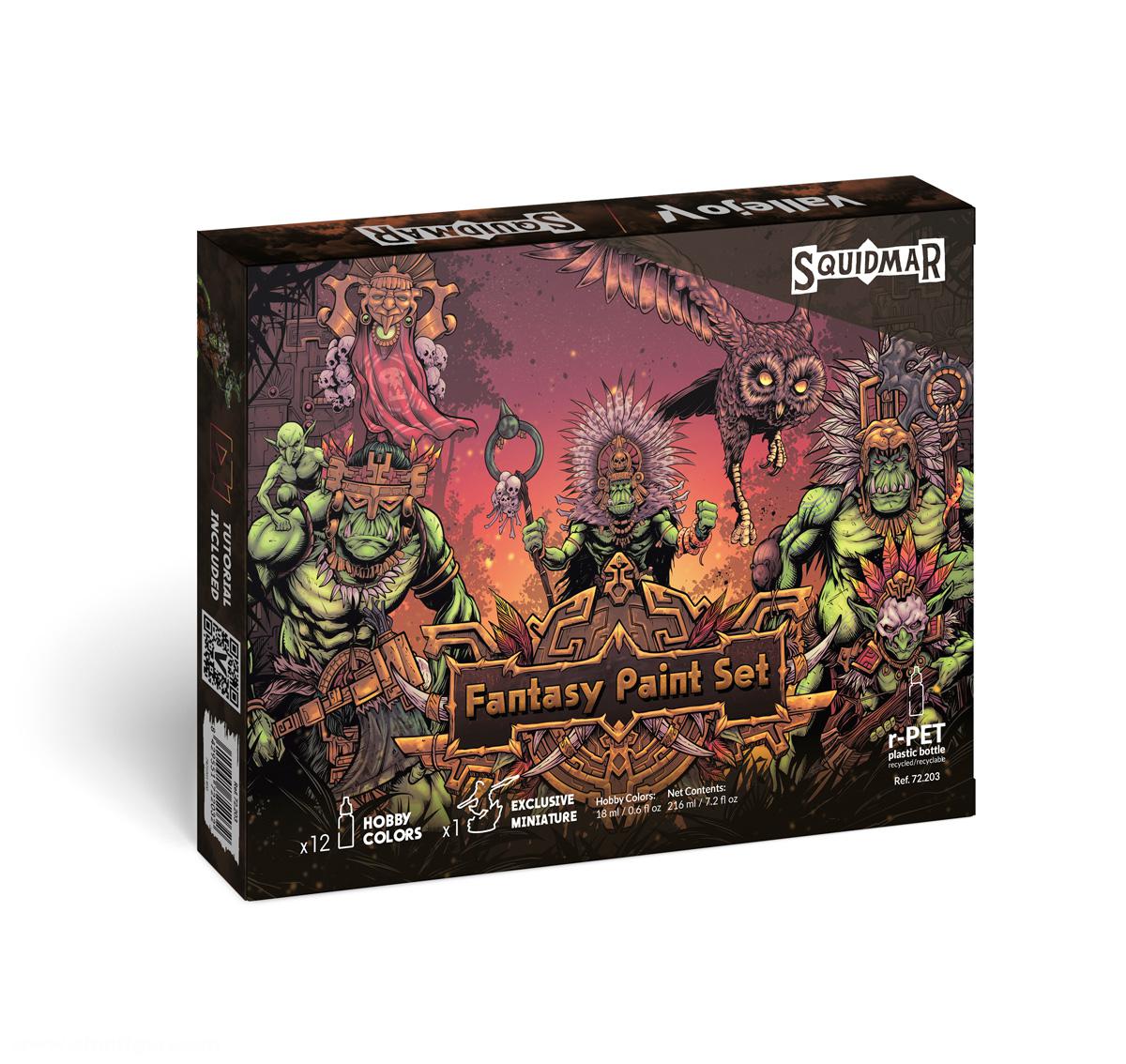 Acrylicos Vallejo Game Color: Fantasy Farbset