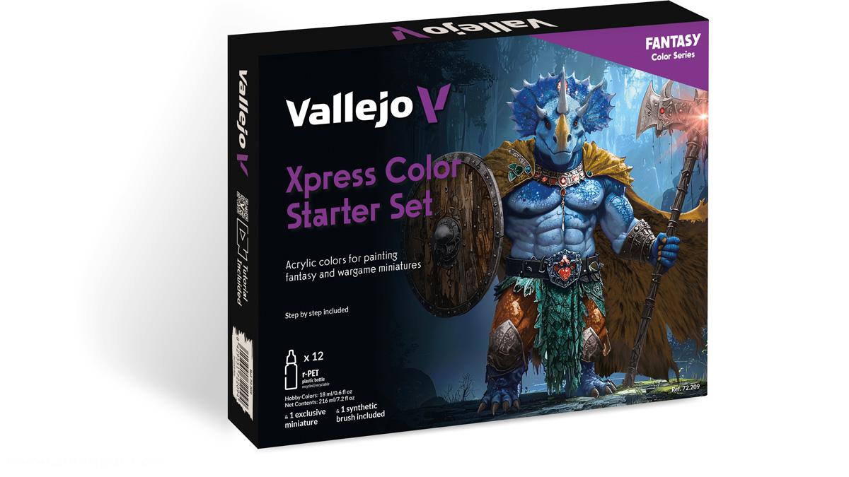 Acrylicos Vallejo Fantasy: Xpress Color Starter Set