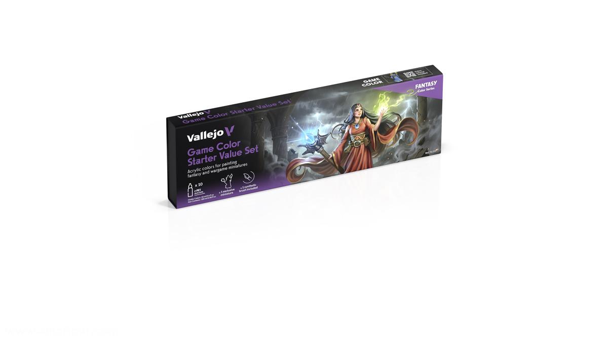 Acrylicos Vallejo Set: Game Color - Starter Value Set