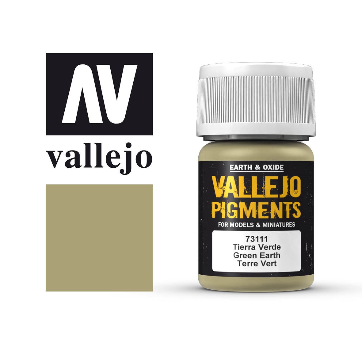 Acrylicos Vallejo Vallejo Pigment grüne Erde 30 ml