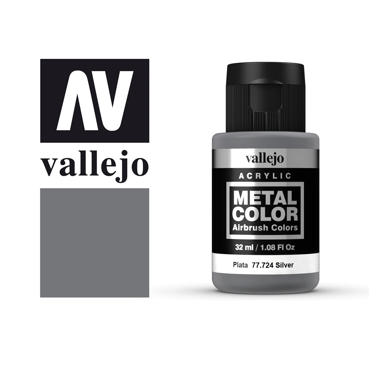 Acrylicos Vallejo Silber - Metal Color