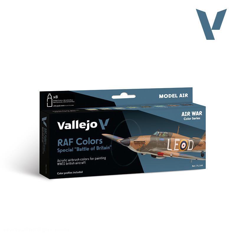 Acrylicos Vallejo RAF Spezial-Farbset Battle of Britain - Model Air