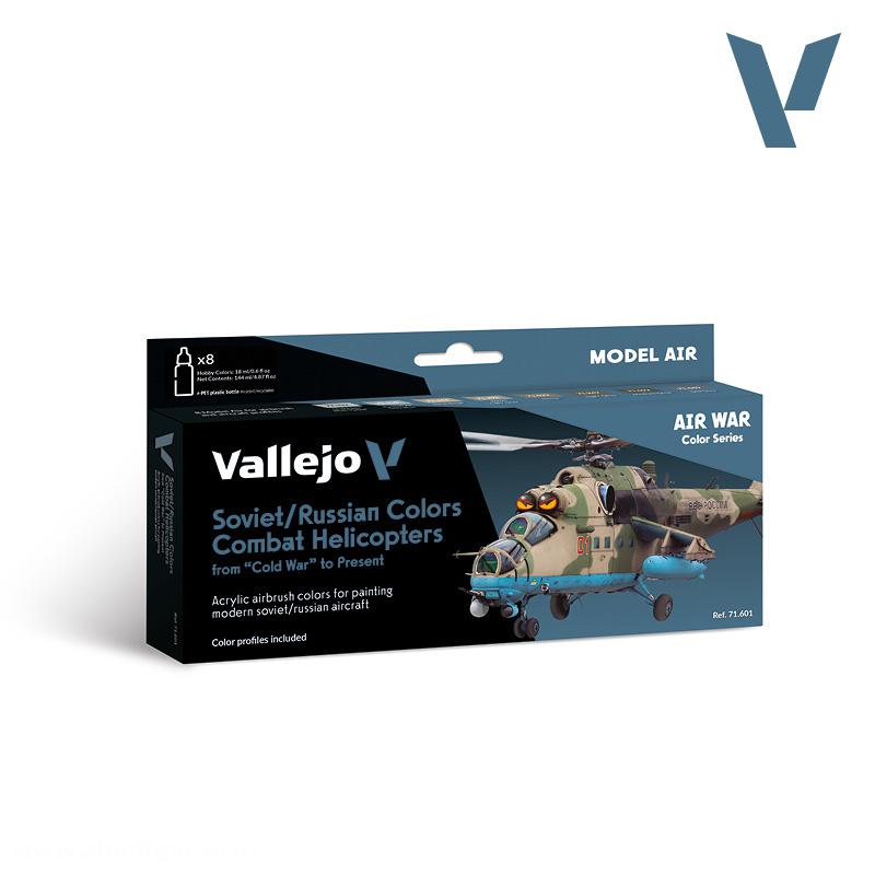 Acrylicos Vallejo Sowjetische / Russische Kampfhubschrauber, nach 1945 - Model Air