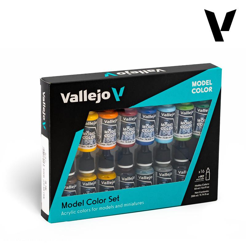 Acrylicos Vallejo Marine (Dampfschiffzeit) - Model Color Set