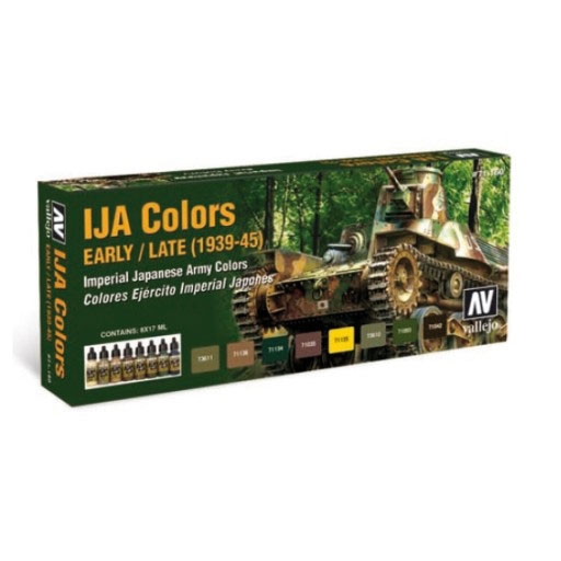Acrylicos Vallejo Model Air: IJA Tarnfarben früh/spät 1939-45