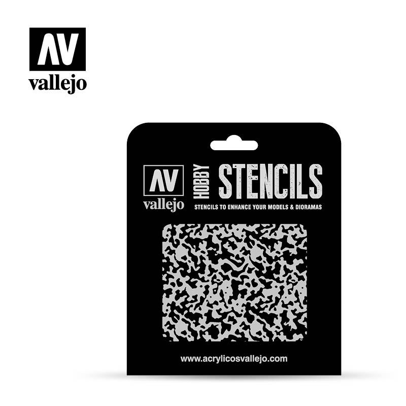 Acrylicos Vallejo Vallejo Schablonen - Verwitterte Farbe 1/48