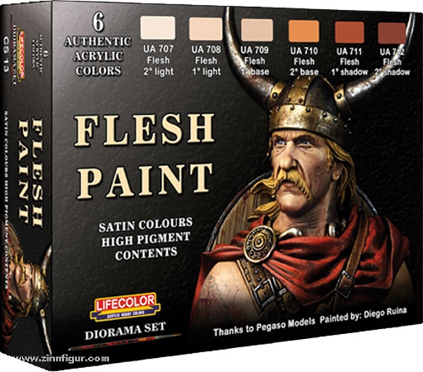 Lifecolor Lifecolor Hautfarben Set