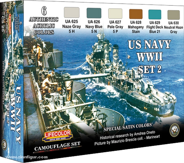 Lifecolor US Navy WW2 Set 2