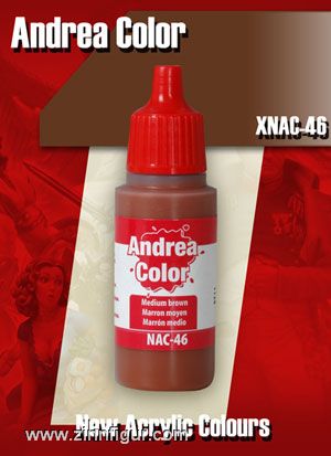 Andrea Miniatures Mittleres Braun