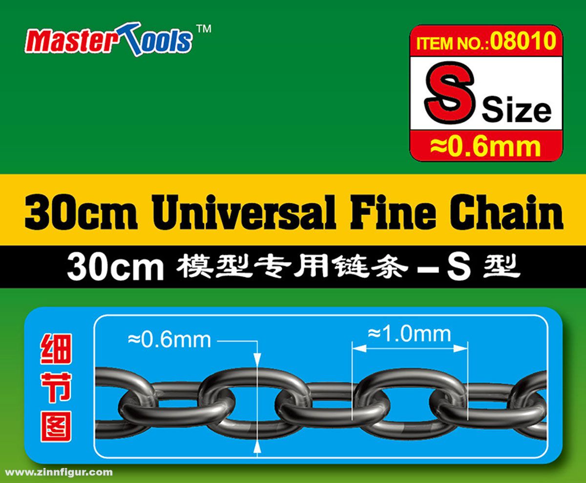 Trumpeter Kette - 0,6 x 1,0 mm