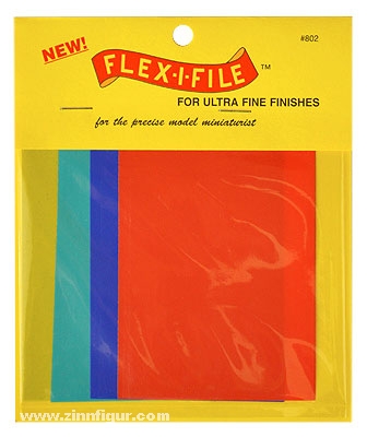 Albion 8 Bögen: Flex-i-File Schleifleinen Ultra-Fein