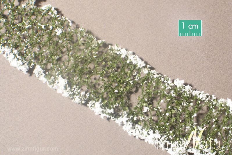 Silhouette / miniNatur Blumen, weiß