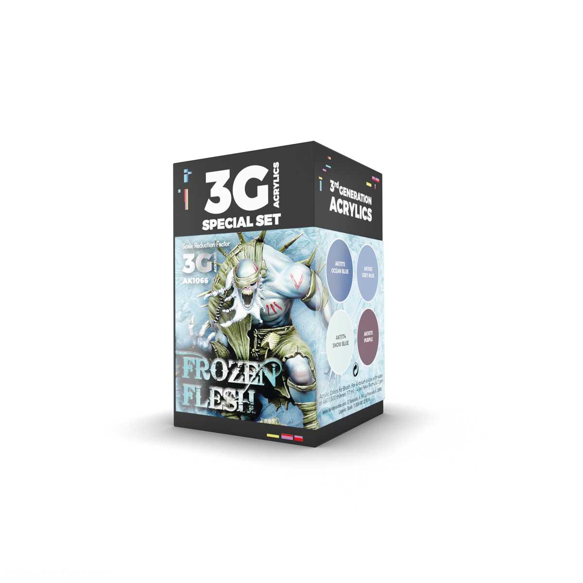 AK Interactive Wargame Farbset gefrorenes Fleisch