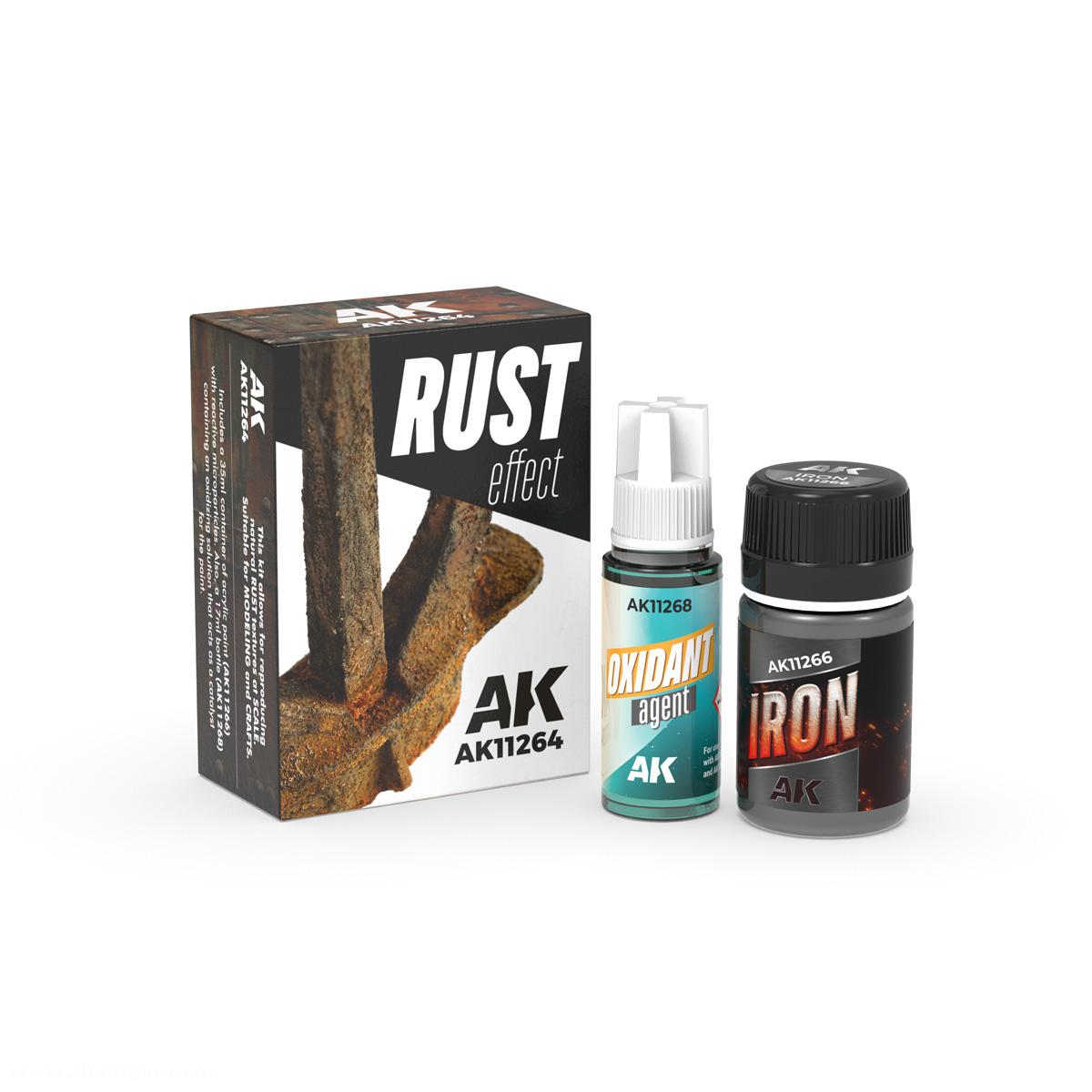 AK Interactive Rust Effekt Set