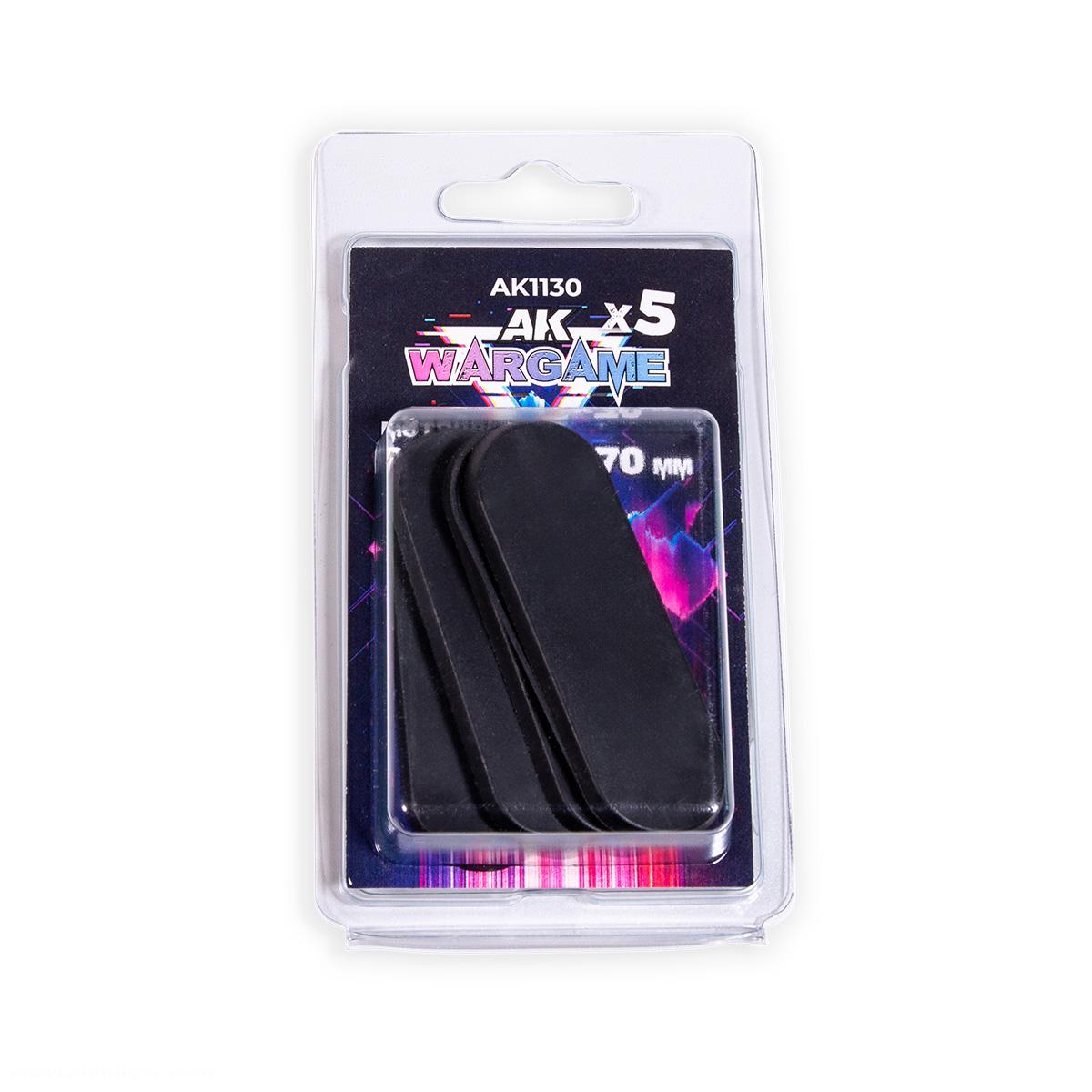 AK Interactive Motorrad Base 25 x 70 mm