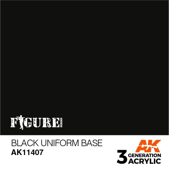 AK Interactive Schwarze Uniform Grundfarbe