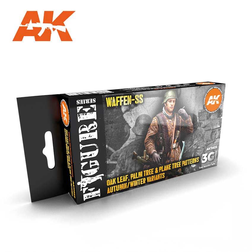 AK Interactive Farbset: Waffen-SS Tarnuniformen Herbst/Winter