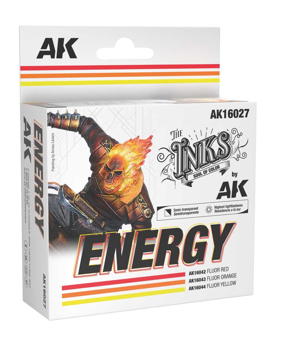 AK Interactive INKS Set: Energy