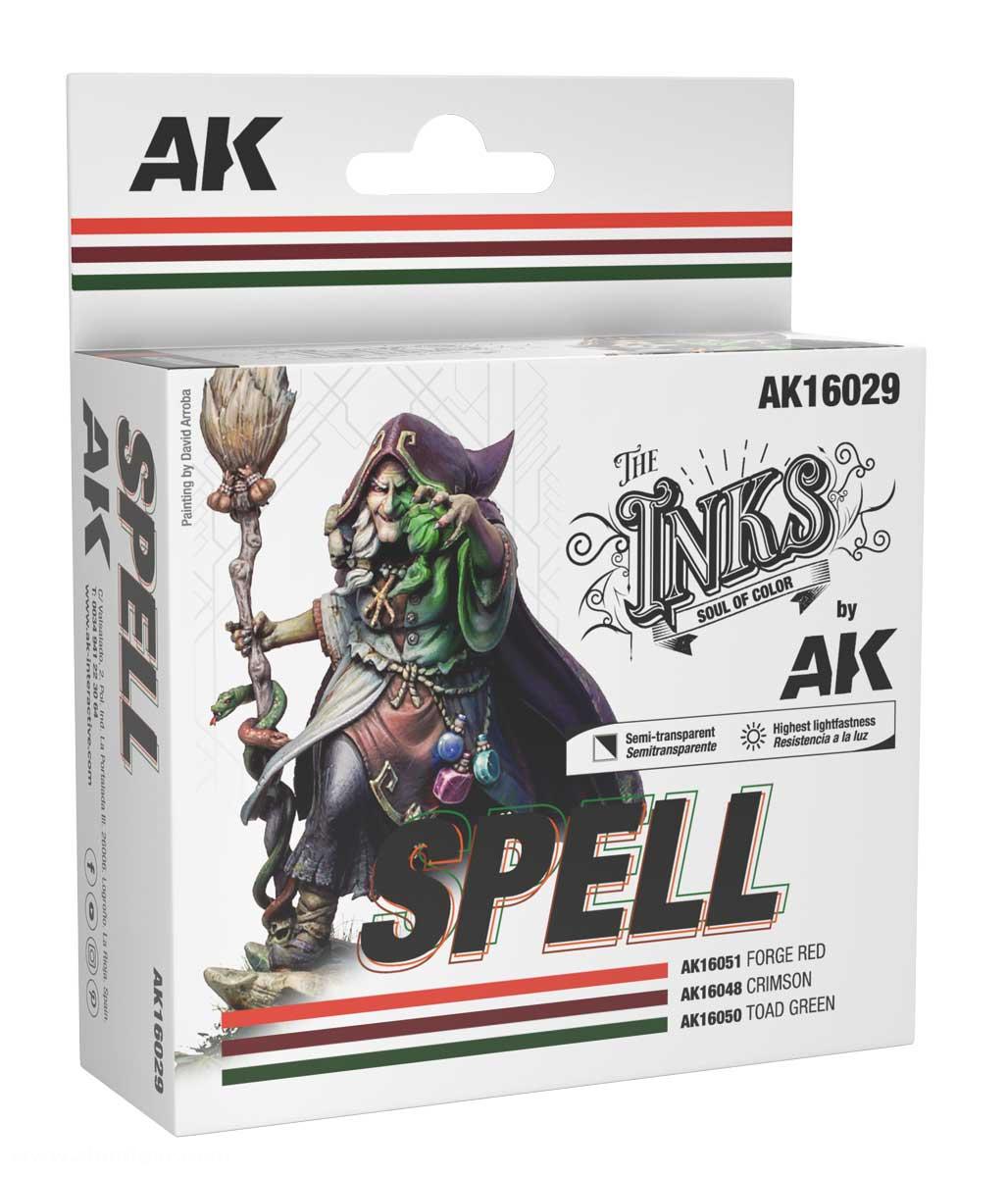 AK Interactive INKS Set: Spell