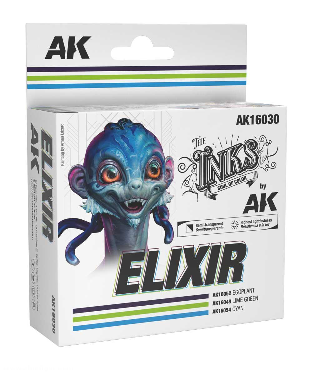 AK Interactive INKS Set: Elixir
