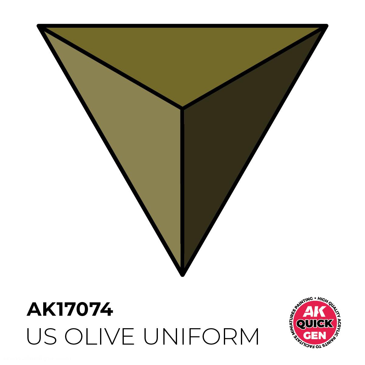 AK Interactive Quick GEN: US Olive Uniform