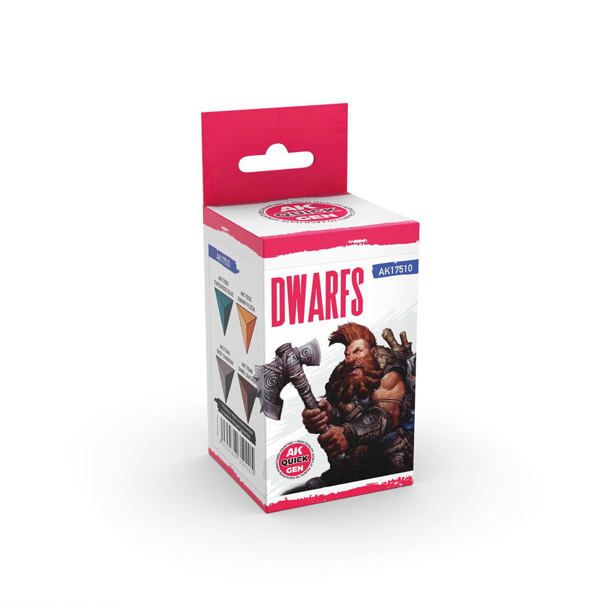 AK Interactive Quick GEN Set: Dwarfs