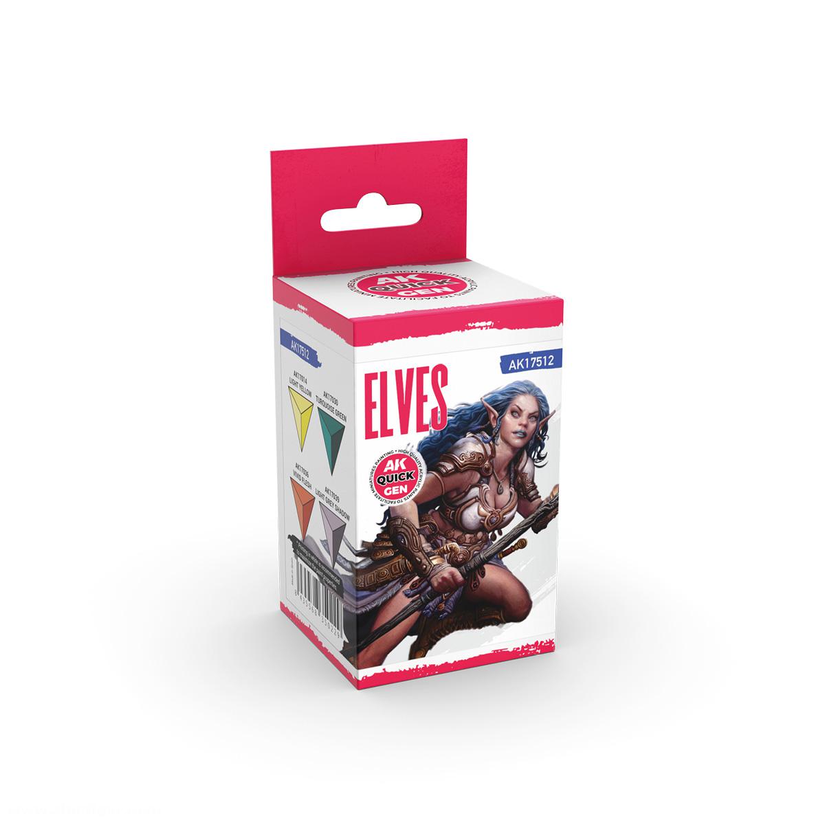 AK Interactive Quick GEN Set: Elves