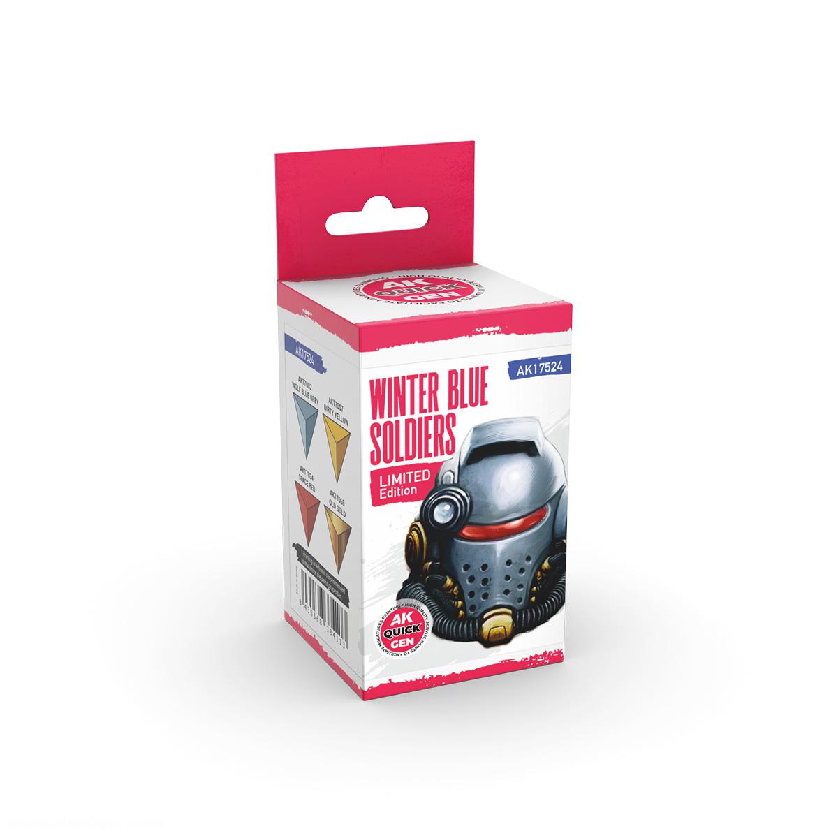 AK Interactive Quick GEN Set: Winter Blue Soldiers