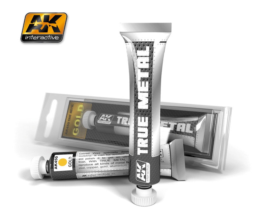 AK Interactive Gold 'True Metal'