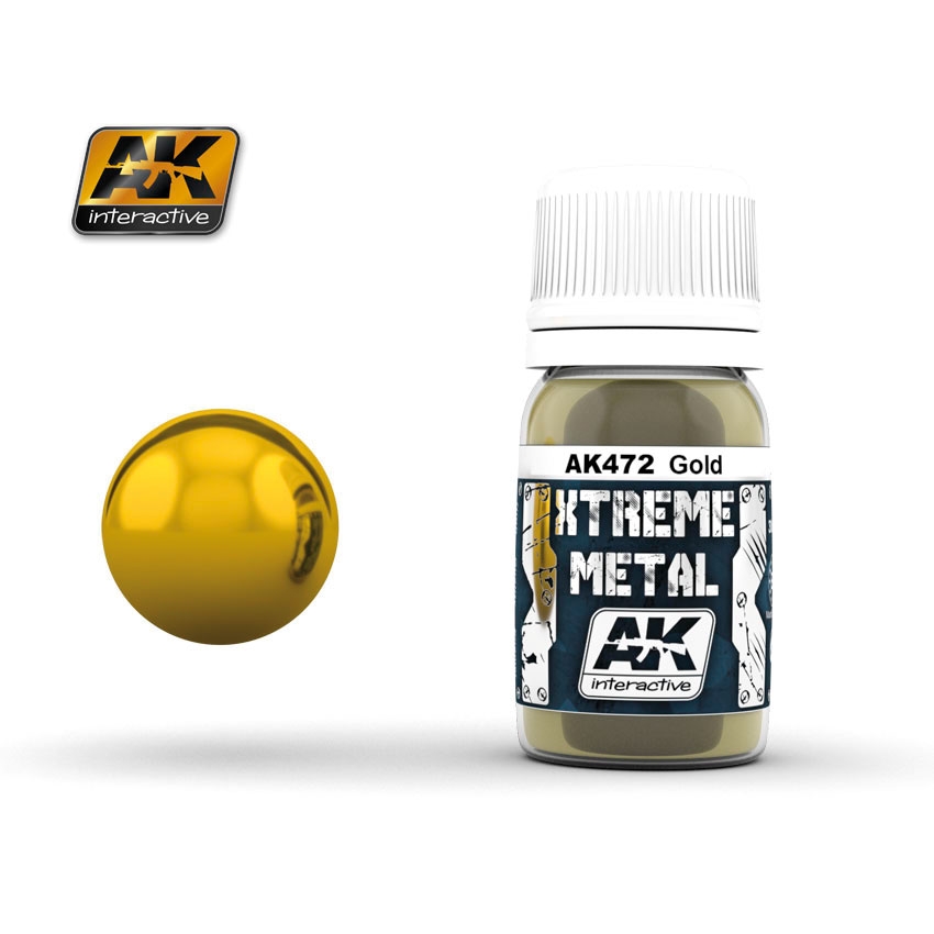 AK Interactive Xtreme Metal - Gold