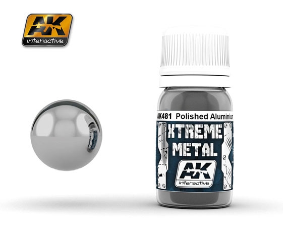 AK Interactive Xtreme Metal - Poliertes Aluminium