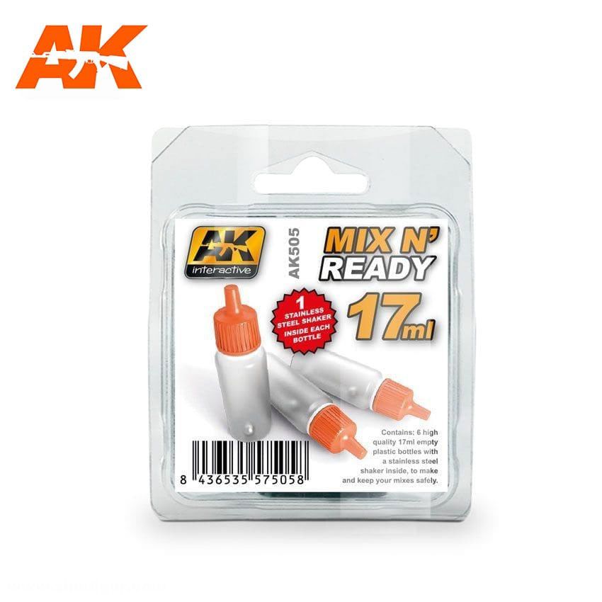 AK Interactive Mix n' Ready - 17 ml Flaschen