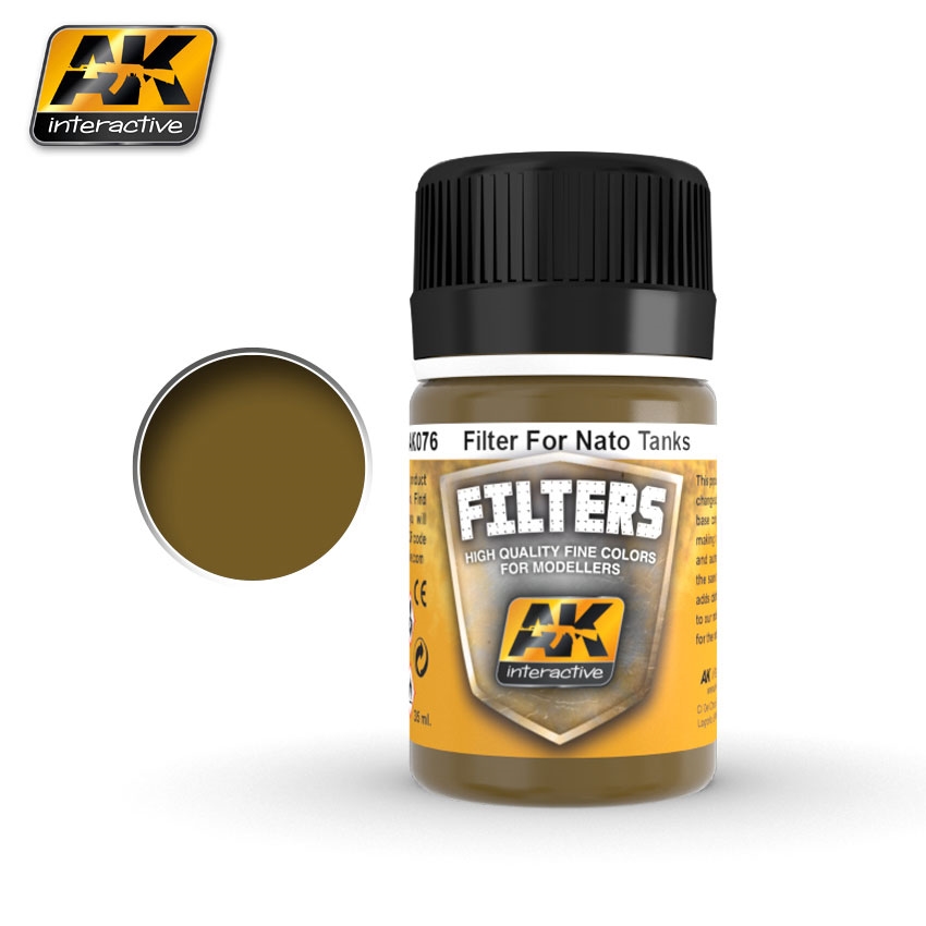 AK Interactive Filter für NATO-Fahrzeuge und Panzer