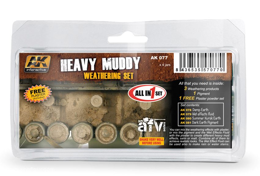 AK Interactive Dicker Schlamm Set
