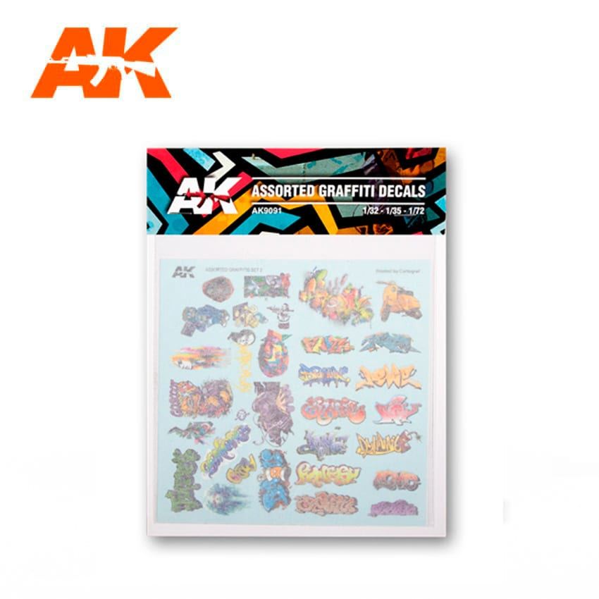 AK Interactive Decals -Graffiti-