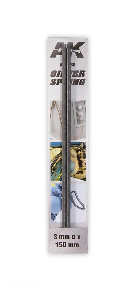 AK Interactive Feder silber 3 mm