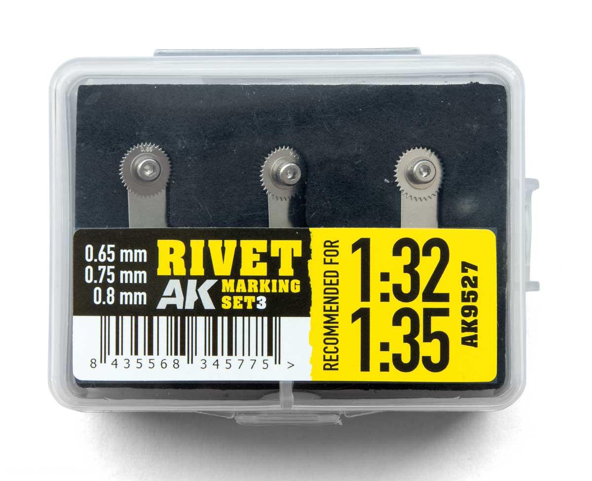 AK Interactive Nieten Gravier Set 3