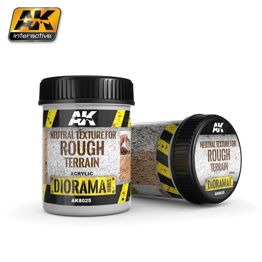 AK Interactive Gelände -neutrale raue Erde- 250 ml.