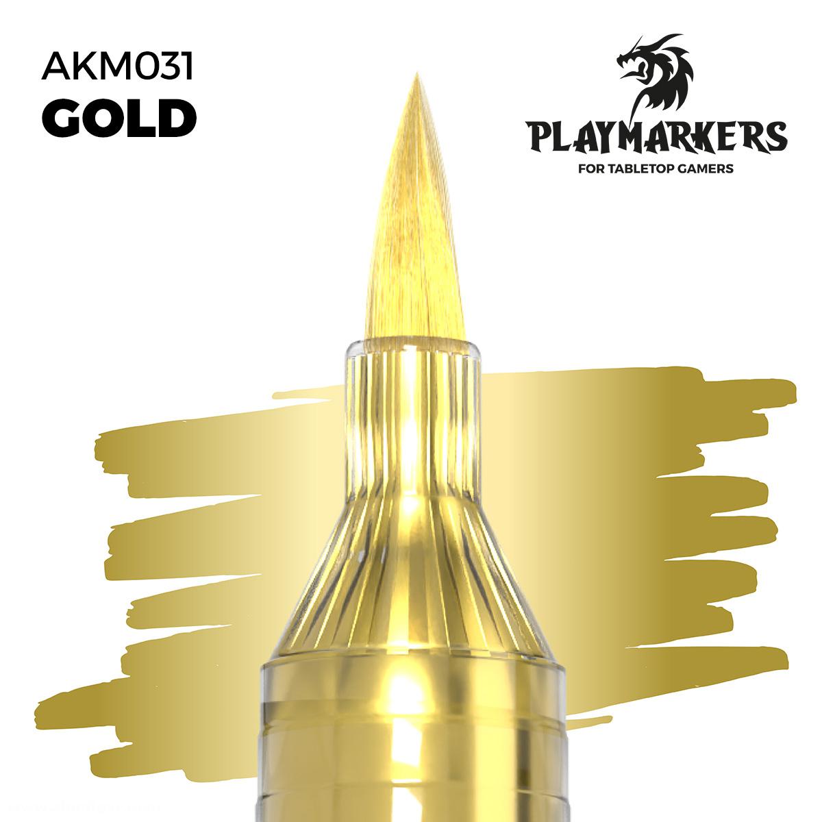 AK Interactive Playmarker: Gold