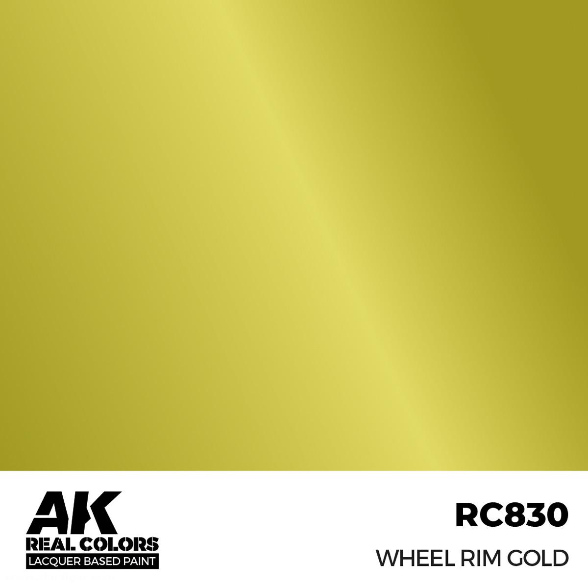 AK Interactive Felgen Gold