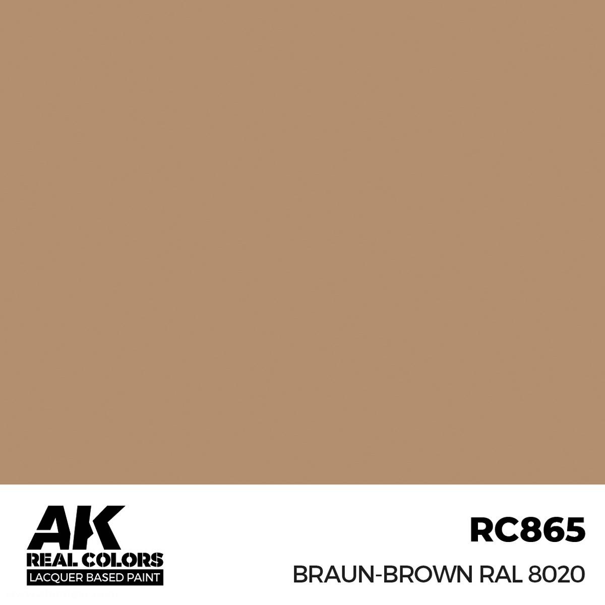 AK Interactive Braun RAL 8020