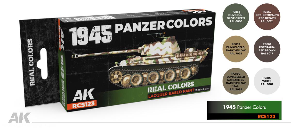 AK Interactive 1937-1944 Panzer Farben