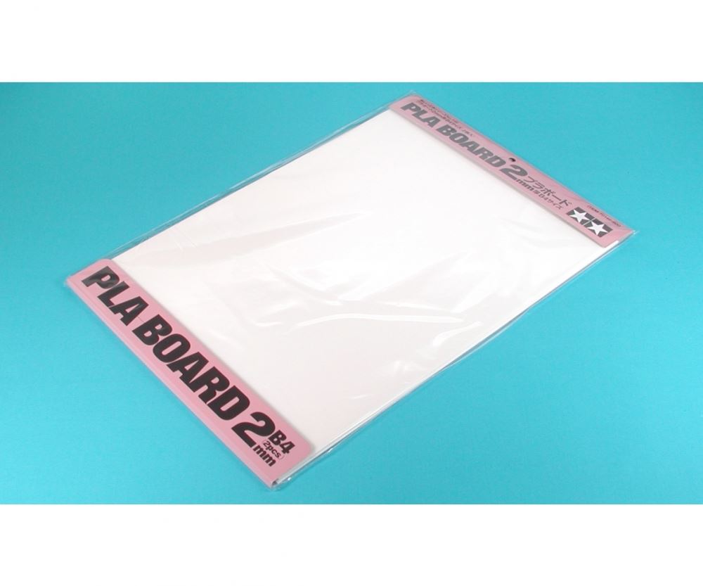 Tamiya Kunststoff-Platte 2,0 mm -weiß-