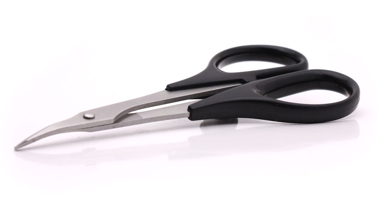 Tamiya Schere, gebogen