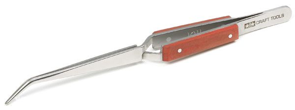 Tamiya Tamiya HG Pinzette gebogen