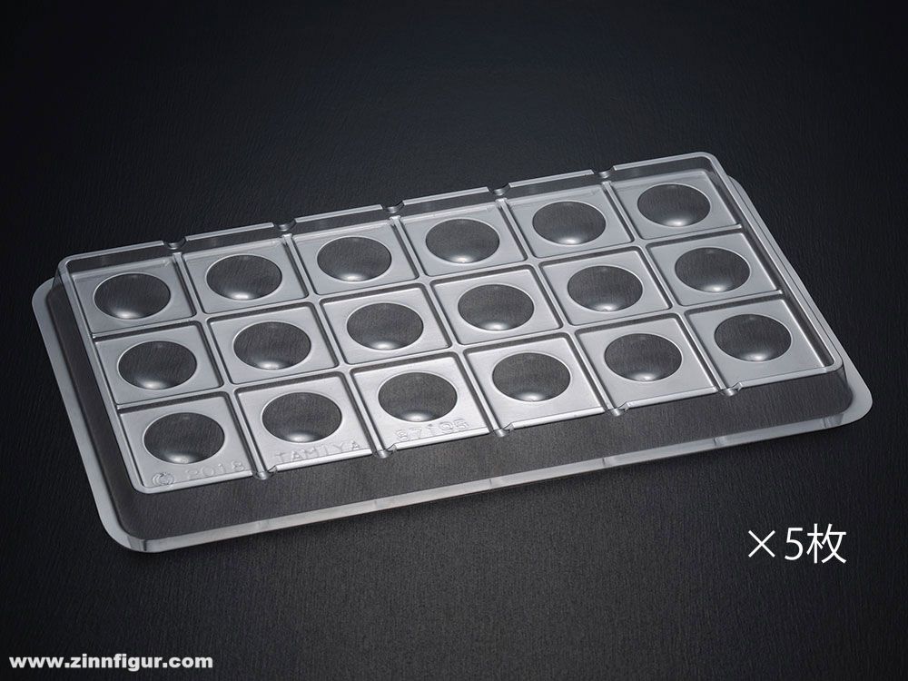 Tamiya 18er Farbmischpalette aus Kunststoff (5 Stück)